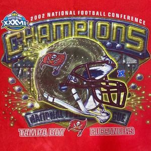 Tampa Bay Bucs 2002 NFC Championship T-Shirt